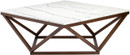Nuevo Living Jasmine Coffee Table In White Marble
And AN Ash Stained Walnut Frame