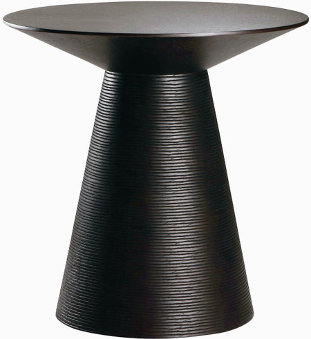 Nuevo Living Anika Side Table In Ebonized American Oak Veneer And MDF