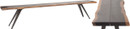 Vega Dining Bench Seared Oak