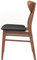 Colby Dining Chair In Walnut