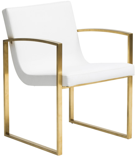 Clara Dining Chair Gold