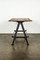 Nuevo Kosen Dining Table Made With Reclaimed Hard Wood And A Cast Iron Base