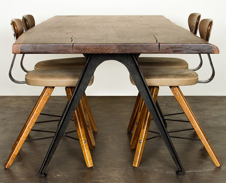 York Dining Table In Smoked Oak