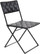 Lina Folding Chair In Black
