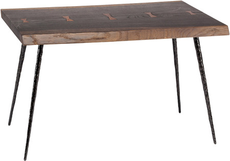 Nuevo Nexa End Table Seared Oak