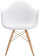Earnest Dining Chair White Gold