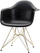 Ray Dining Chair Black And Gold