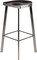 Icon Bar Stool Polished Black Stainless Steel