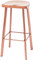 Icon Bar Stool Polished Rose Gold Stainless Steel