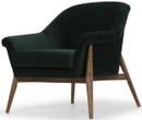 Charlize Single Seater Emerald Green