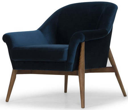 Charlize Single Seater Midnight Blue