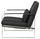 Leonardo Lounger Black