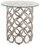 Circulaire Silver End Table