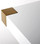 Azalea Dining Table high gloss white lacquer finish