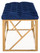 Clementine Navy Blue Long Bench