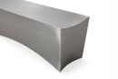 Titan Stainless Steel Bench 53"
