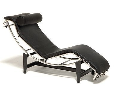 Le Corbusier Leather Chaise Lounge LC4-By Alphaville Design