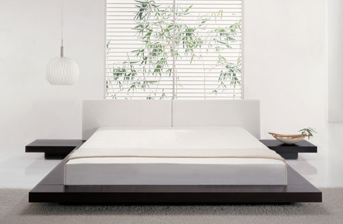 Worth Japanese Style Platform Bed - Queen