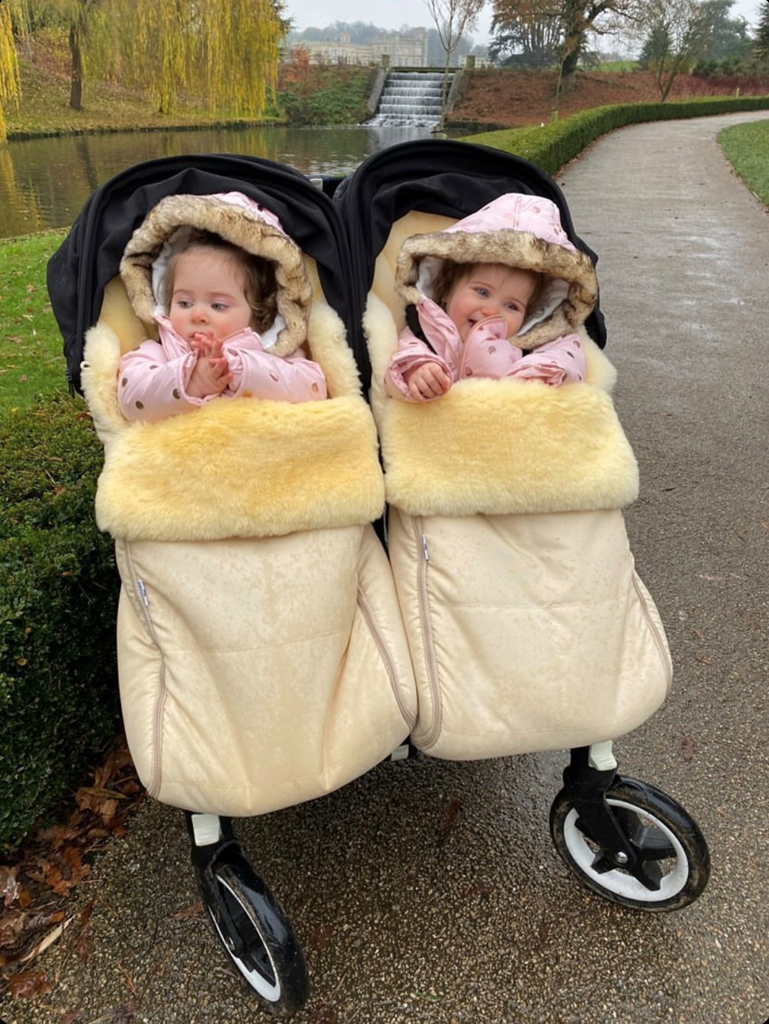 Baby Bunting Bag,Stroller Footmuff Universal,Stroller Sleeping Bag,Waterproof  Toddler Footmuff,Cold Weather Resistant
