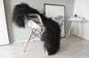 Black / Brown Single Icelandic sheepskin rug