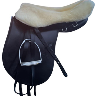 Medical Sheepskin Saddle Cover | Horse Saddle Cover | Sheepskin Saddle Cover | Cover for Saddle | Shorn Wool Saddle Cover | Horse Rider Gift