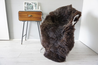 Genuine Rare Unique Ethically Sourced Single Natural Sheepskin Rug | Sheepskin Hide | Soft Dense Wool | Home Decor | SNR51