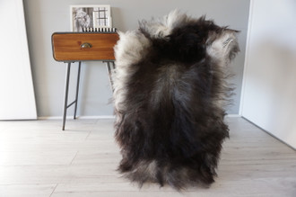 Genuine Icelandic Sheepskin Rug | Sheepskin Hide | Icelandic Sheepskin | Long Wool Rug | Natural Colour | Rare Breed  SIR22