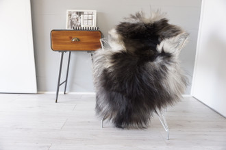 Genuine Icelandic Sheepskin Rug | Sheepskin Hide | Icelandic Sheepskin | Long Wool Rug | Natural Colour | Rare Breed  SIR24