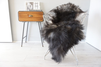 Genuine Icelandic Sheepskin Rug | Sheepskin Hide | Icelandic Sheepskin | Long Wool Rug | Natural Colour | Rare Breed  SIR28