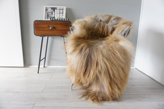 Genuine Icelandic Sheepskin Rug | Sheepskin Hide | Icelandic Sheepskin | Long Wool Rug | Natural Colour | Rare Breed  SIR47