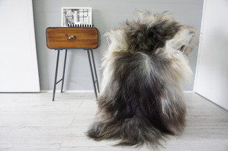  Genuine Icelandic Sheepskin Rug | Sheepskin Hide | Icelandic Sheepskin | Long Wool Rug | Natural Colour | Rare Breed  SIR4