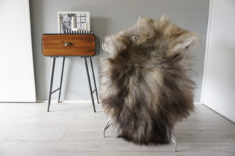 Genuine Icelandic Sheepskin Rug | Sheepskin Hide | Icelandic Sheepskin | Long Wool Rug | Natural Colour | Rare Breed  SIR8