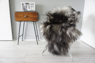 Genuine Icelandic Sheepskin Rug | Sheepskin Hide | Icelandic Sheepskin | Long Wool Rug | Natural Colour | Rare Breed  SIR9