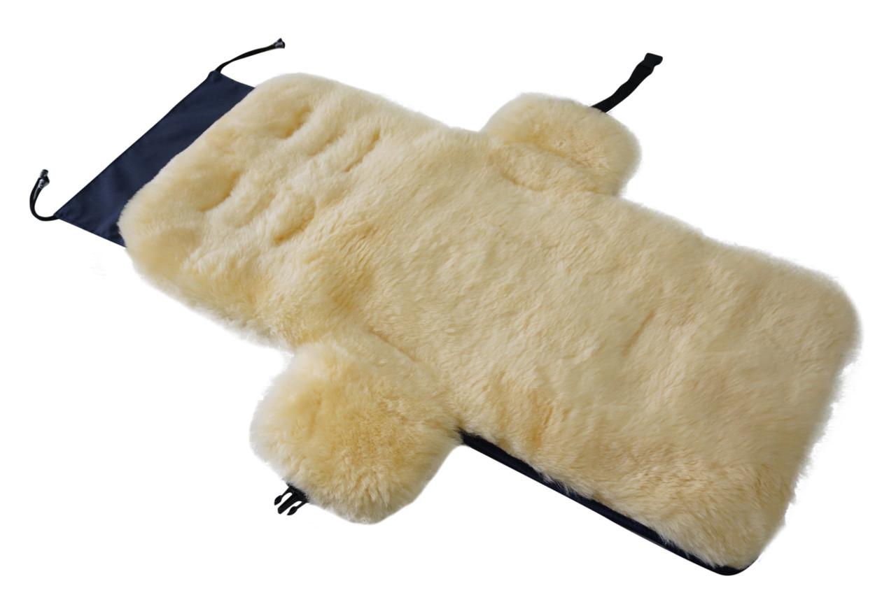 Genuine Super Soft Wool Medical Sheepskin Footmuff Nursery
