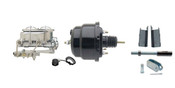 GMFS1-712  1955-1958 GM Full Size 8" Dual Powder Coated / Aluminum Chrome Booster Kit
