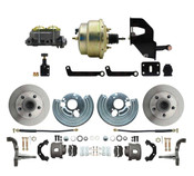 DBK6272-MP-203 1962-1972 Mopar B & E Body Standard Front Disc Brake Conversion Kit ( Charger, Challenger, Coronet) w/ 8" Dual Zinc Booster Conversion Kit w/ Adjustable Proportioning Valve