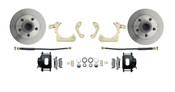 DBK6568-B  - 1965-1968 Full Size Chevy Complete Disc Brake Conversion Kit w/ Powder Coated Black Calipers