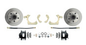 DBK5964-B  - 1959-1964 Full Size Chevy Complete Disc Brake Conversion Kit w/ Powder Coated Black Calipers