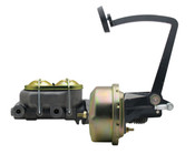 PBUU28317S  -  1928-1931 Ford Universal Hot Rod Bolt On Frame Mount Power Brake Unit 7" Single