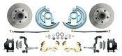 DBK6472-B  - 1964-1972 GM A Body (Chevelle, GTO, Cutlass) Stock Height Front Disc Brake Kit Black Calipers