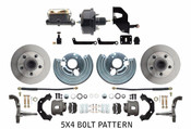 DBK6272A40-MPDC-201  - 1962-1972 A Body Power Disc Brake Conversion Kit (5x4) Bolt Pattern