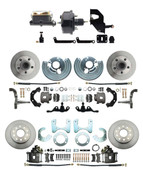 DBK6272834A-40-MPDC-201  - 1962-1972 A Body Front & Rear Power Disc Brake Conversion Kit (5x4) Bolt Pattern