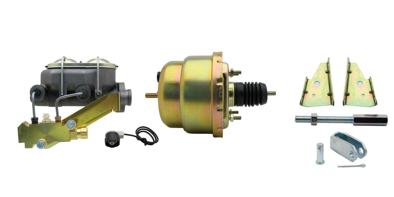 Mopar 7/" power brake booster with brackets /& disc brake master cylinder