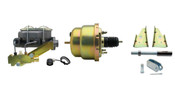 GM-211 - GM A, F, X 7" Dual Zinc Power Brake Booster Conversion Kit (Disc/ Disc)