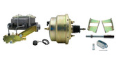 GMFS2-211-  1959-1964 GM Full Size (Impala, Bel Air) 8" Dual Zinc Booster Conversion Kit w/ Cast Iron Master Cylinder Left Mount Disc/ Disc Proportioning Valve Kit