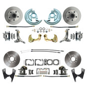 DBK62671012  - 1962-1967 Chevrolet Nova Front & Rear Standard Disc Brake Conversion Kit