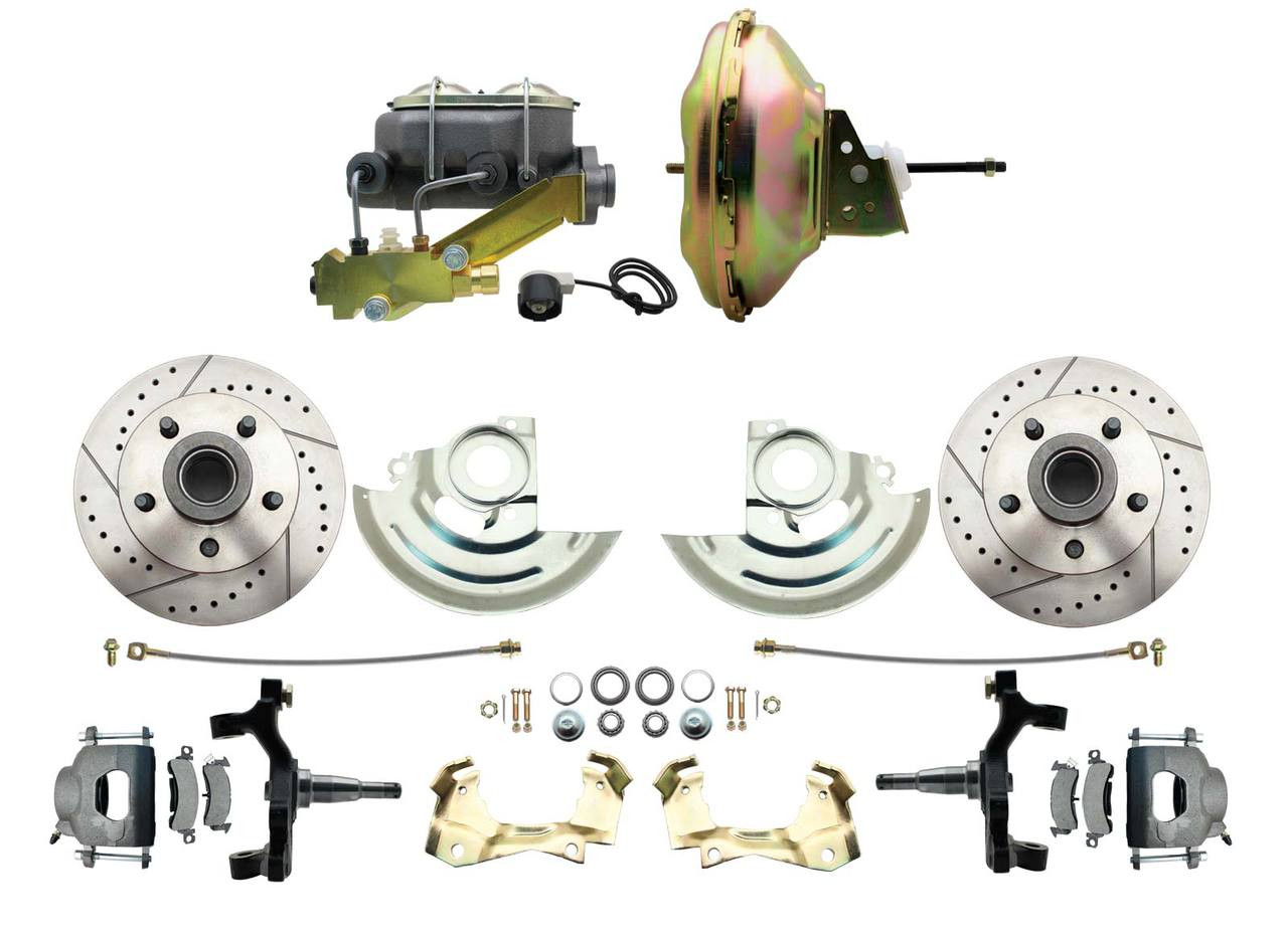 1964-1972 Chevy A-Body 2/" Drop Disc Brake Conversion Kit Chevelle El Camino