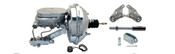 GM-351 - GM A, F, X 11" Dual Chrome Power Brake Booster Conversion Kit (Disc/ Disc)