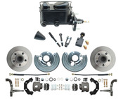 DBK6272-MP-110 1962-72 Mopar B & E Body Standard Manual Master Front Disc Brake Conversion Kit