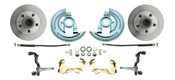 BWK6472  - 1964-1972 GM A Body (Chevelle, GTO, Cutlass) Stock Height Front Disc Brake Kit w/ Standard Rotors- NO CALIPERS